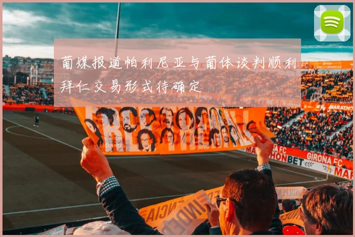葡媒报道帕利尼亚与葡体谈判顺利拜仁交易形式待确定
